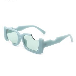 **NEVER WORN** luxury designer inspired cady rectangular sunglasses UNISEX